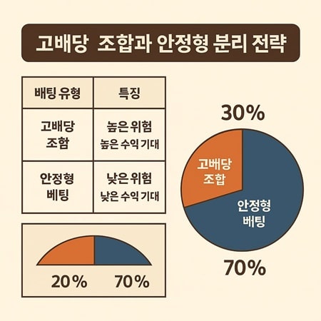 고배당 조합과 안정형 분리 전략