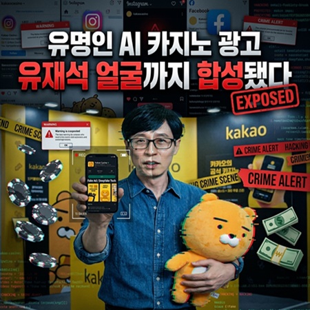 유명인 AI 카지노 광고